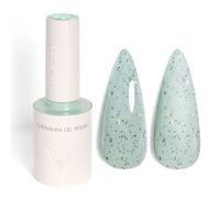 VENALISA Esmaltes Semipermanentes de Uñas en Gel Verde Mentol Mint Green Pintauñas Semipermanentes UV LED de Larga Duración Apto Para Principiantes Manicura 10ml