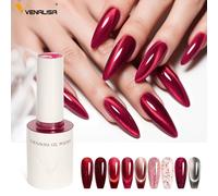 VENALISA TPO/HEMA FREE 18 colores esmalte de uñas de Gel rojo 10ml Soak Off UV LED laca manicura de larga duración DIY Nail Art Navidad 5106c