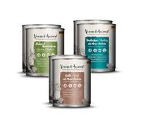 Venandi Animal Premium Comida húmeda para Gatos, Pack de Prueba II, Pollo + Conejo, Ternera, Pavo, 6 x 800 g, sin Cereales y Natural, 4.8 kg