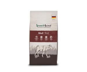 VenandiAnimal Comida de calidad para gatos - carne vacuna, con carne fresca, comida seca, sin cereales, 1 paquete (1 x 1,5 kg)