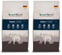 VenandiAnimal Comida de Calidad para Gatos - Cordero, con Carne Fresca, Comida Seca, sin Cereales, 1 Paquete (1 x 1,5 kg) (Paquete de 2)