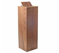VENBER Cubos de Basura para Exterior Papeleras de Reciclaje, papeleras de Madera Bote de Basura Oficina Restaurante Almacenamiento Basura Papeleras Papeleras Basura y Reciclaje Cubos