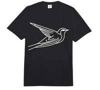 Vencejo Arte Lineal Ornitólogo Comfort Colors Adult Heavyweight T-Shirt