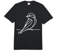 Vencejo Arte Lineal Ornitólogo Comfort Colors Adult Heavyweight T-Shirt