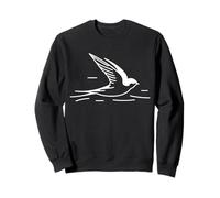 Vencejo Arte Lineal Ornitólogo Sudadera
