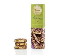 Venchi - Barra Chocoviar Pistacho, con Crujientes Pistachos, Granillo de Toffee y Nibs de Cacao, 200 g, Sin Gluten, Sin Colorantes y Sin Conservantes