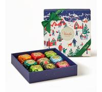 Venchi, Caja Regalo Navidad, 9 Bombones, Sin Gluten, 181 g | Caja Regalo con Chocoviar Surtidos, Colección Vintage Dream, Edición Limitada, Idea de Regalo Navidad