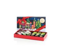 Venchi, Cofre Regalo Navidad con Cremini & Chocoviar Assortidos, Edición Limitada, 308 Gr, Sin Gluten, Sin Colorantes ni Conservantes, Idea de Regalo