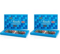 Venchi - Colección Murrine - Caja Azul con Surtido de Bombones Gianduiotti, 110 g - Con "Avellanas del Piamonte IGP" - Sin Gluten - Idea de regalo (Paquete de 2)
