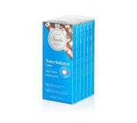 Venchi - Kit de 6 Tabletas de Chocolate con Leche y Avellanas, con "Avellana Piamonte" Entera, 600 g, Sin Gluten, Sin Colorantes y Sin Conservantes
