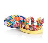 Venchi - Lata con Forma de Huevo, 77 g, 7 Huevitos Surtidos con "Avellana Piamonte", Sin Gluten, Colección de Primavera Venchi, Idea de Regalo