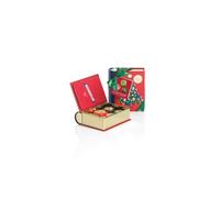 Venchi, Mini Libro Rojo de Navidad con Chocoviar Assortidos, con "Avellana Piemonte", Edición Limitada, 116 Gr, Sin Gluten, Sin Colorantes ni Conservantes, Idea de Regalo