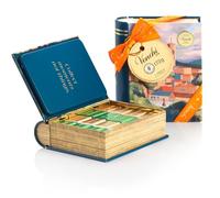 Venchi - Minilibro de Metal Florencia con Surtido de Bombones Cremini, 172 g - Idea de Regalo - Sin Gluten