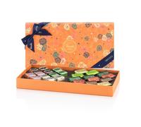 Venchi - Set de Regalo Murrine Collection Naranja con 24 Chocolates Surtidos, selección de Cremini y Gianduiotti, 246 Gr, Sin Gluten, Sin Colorantes ni Conservantes, Idea de Regalo