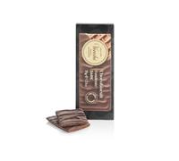 Venchi - Snack ChocoBiscuit, Doble Barquillo de Galleta Cubierto de Chocolate Negro, 35 g, Sin Gluten, Sin Colorantes ni Conservantes, Idea Merienda