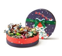 Venchi, Sombrerera Grande Navidad, 43 Bombones, Sin Gluten, 631 g | Caja Regalo con Chocoviar, Cremini y Dolci Italiani, Colección Vintage Dream, Edición Limitada, Elegante Centro de Mesa