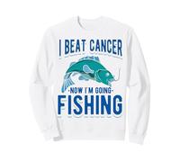 Vencí al cáncer Ahora voy a Pescar Sudadera