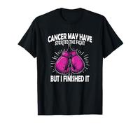 Vencí al cáncer de Mama | Pink Gloves Breast Cancer Survivor Camiseta