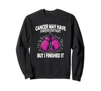 Vencí al cáncer de Mama | Pink Gloves Breast Cancer Survivor Sudadera
