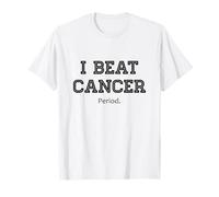 Vencí al cáncer. Punto. Divertido sobreviviente de cáncer Camiseta
