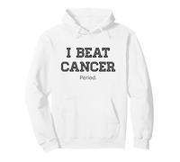 Vencí al cáncer. Punto. Divertido sobreviviente de cáncer Sudadera con Capucha