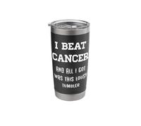 Vencí al cáncer y todo lo que obtuve fue esto Vaso térmico de acero inoxidable de doble pared