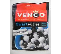 Venco Blanco y Negro regaliz 8,46 oz de Holanda [PAQUETE DE 1]