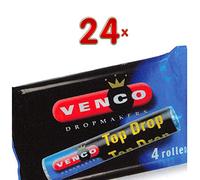 Venco Topdrop 24 x 4 rollos (regaliz ligeramente salado)