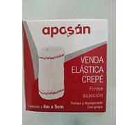 Venda elástica crepé Aposán 4 m x 5 cm