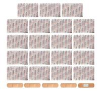VENDACIONES ADHESIVOS DE FAZA, vendajes impermeables - Cuidado de la herida Flexible Tabulación impermeable 100 piezas vendas | Parche atlético transpirable higiénico para familias, amigos, amantes