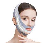 Vendaje adelgazante facial que aprieta la piel, antiflacidez, reutilizable, cómodo, transpirable, moldeador de doble barbilla