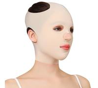 Vendaje adelgazante facial transpirable durante la noche, mejora la definición de pómulos, reduce la flacidez de la piel levantando el sueño