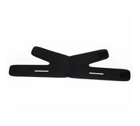 Vendaje antiarrugas para adelgazar la cara, línea V, mejilla, mentón, cuello, correa de masaje, cinturón de relajación, máscara de levantamiento de piel, herramienta de belleza (negro)