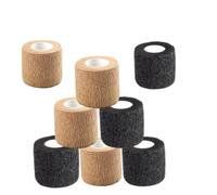 Vendaje autoadhesivo 8 vendas elásticas vendaje cohesivo autoadhesivo para pie mano tobillo 5cm x 4.5m rollos individuales estériles vendaje médico animal