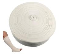 Vendaje de compresión 4.7inx32.8ft vendaje tubular con una gasa tubular de corte elástica fácil de usar para yeso fundido