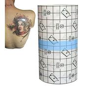 Vendaje de cuidado posterior del tatuaje, 16 cm x 2 m, cinta adhesiva impermeable del tatuaje de la segunda piel, vendajes protectores, vendajes antibacterianos, vendaje de película para curar la segunda piel