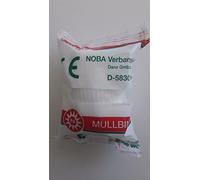 Vendaje de gasa de nobamed embalado en papel de aluminio, tamaño 4 m x 4 cm, 20 unidades