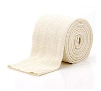Vendaje elástico de Soporte Vendaje de Neta elástica Transpirable Tubular Soporte elástico Fijo Vendaje para Apoyo de Rodillas y Muslos de Mediano a Grande, algodón Spandex
