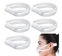 Vendaje elástico para la nariz, 5 unidades, soportes para vendajes nasales externos de malla para heridas, suministros de apoyo postoperatorio