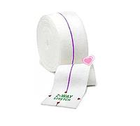 Vendaje elástico tubular elástico para extremidades, tronco infantil, 1 rollo morado 18 cm x 1 m