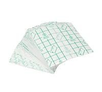 Vendaje Hermético Transparente de 100 Piezas, Vendaje Adhesivo Elástico Desechable de 8 X 8 Cm, Vendaje de Película Protectora de Ducha Cómoda Y Transpirable, Se Puede Cortar