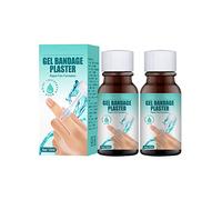 Vendaje Líquido, 10 Ml Tirita Líquida Impermeable, Transpirable Vendaje, Banda de Formación Rápida de Película Transpirable para Heridas, para Cortes Menores, Raspaduras, Heridas, 2 PCS