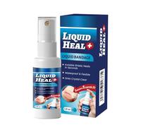 Vendaje líquido para la piel, spray de limpieza de heridas, adhesivo impermeable para el cuidado de la salud de 30 ml con fórmula de secado rápido, vendaje líquido de protección de la piel para
