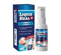 Vendaje líquido para la piel, spray para el cuidado de heridas, adhesivo protector impermeable para la piel para rasguños menores, pies, deportes, curación rápida, cuidado de la salud