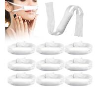 Vendaje nasal elástico, 10 piezas de vendaje quirúrgico para nariz | Vendaje nasal externo elástico para recuperación postoperatoria en el hogar y cuidado diario para mujeres