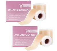 Vendaje para cicatrices de silicona de grado médico, cinta de cicatrices de colágeno para arrugas faciales, parches de silicona para cicatrices, para todo tipo de piel (2)