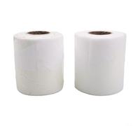 Vendaje protector de árbol no tejido para temporada fría, control de humedad y disuasión de ciervos, conejos, ardillas (blanco)