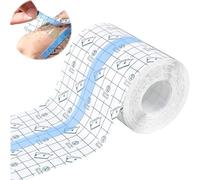 Vendaje Transparente Impermeable, 10cm×10m Vendajes Adhesivo Elástico Transparente, Tatuajes Vendaje Apositos Adhesivos impermeables, para Natación, Ducha Tatuaje Heridas Protección (10cm)