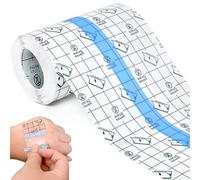 Vendaje Transparente Impermeable 15cm x 10m Cortable y Adhesivo Vendaje para Tatuajes Transpirable y Suave Elástico Sin látex para Aftercare, Deportes Natación y Ducha, Protege la Piel Tatuada