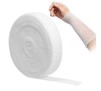 Vendaje tubular de gasa elástica tamaño 4 de algodón elástico para brazos y piernas inferiores